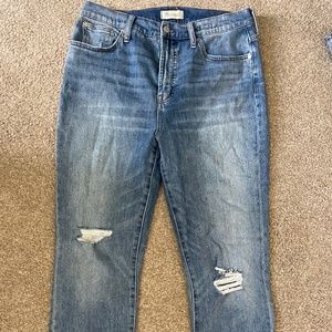 Madewell Perfect Vintage Straight Leg Jean